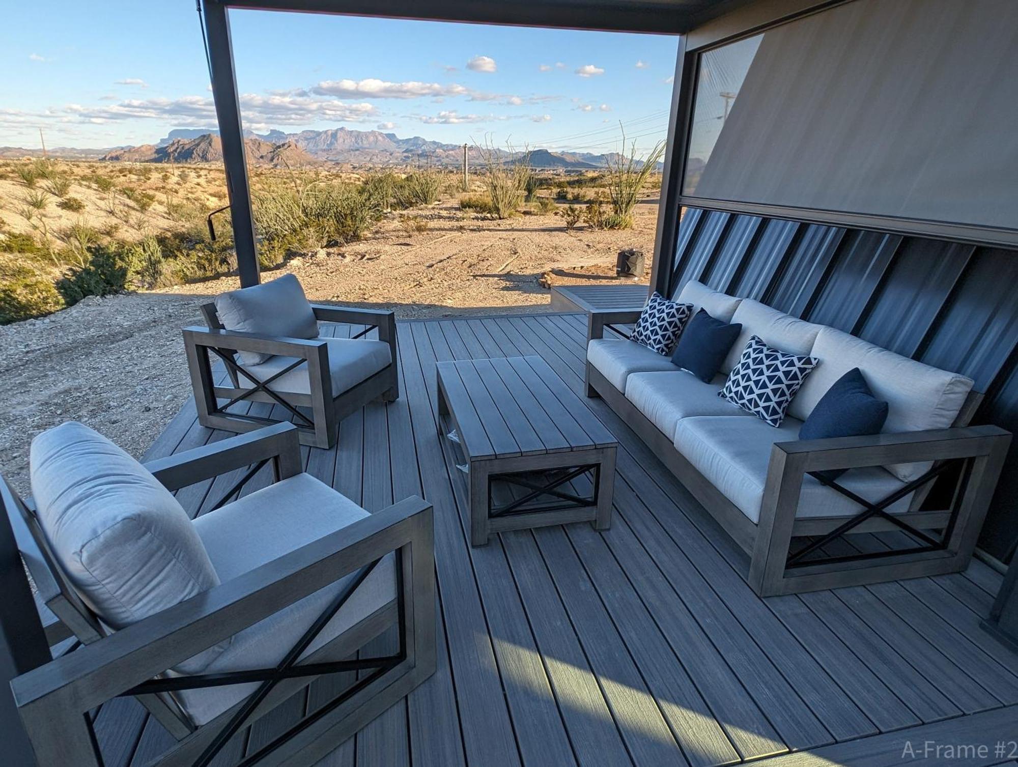 Вилла Stardust Big Bend Luxury A-Frame#4 Great Views Терлингуа Экстерьер фото